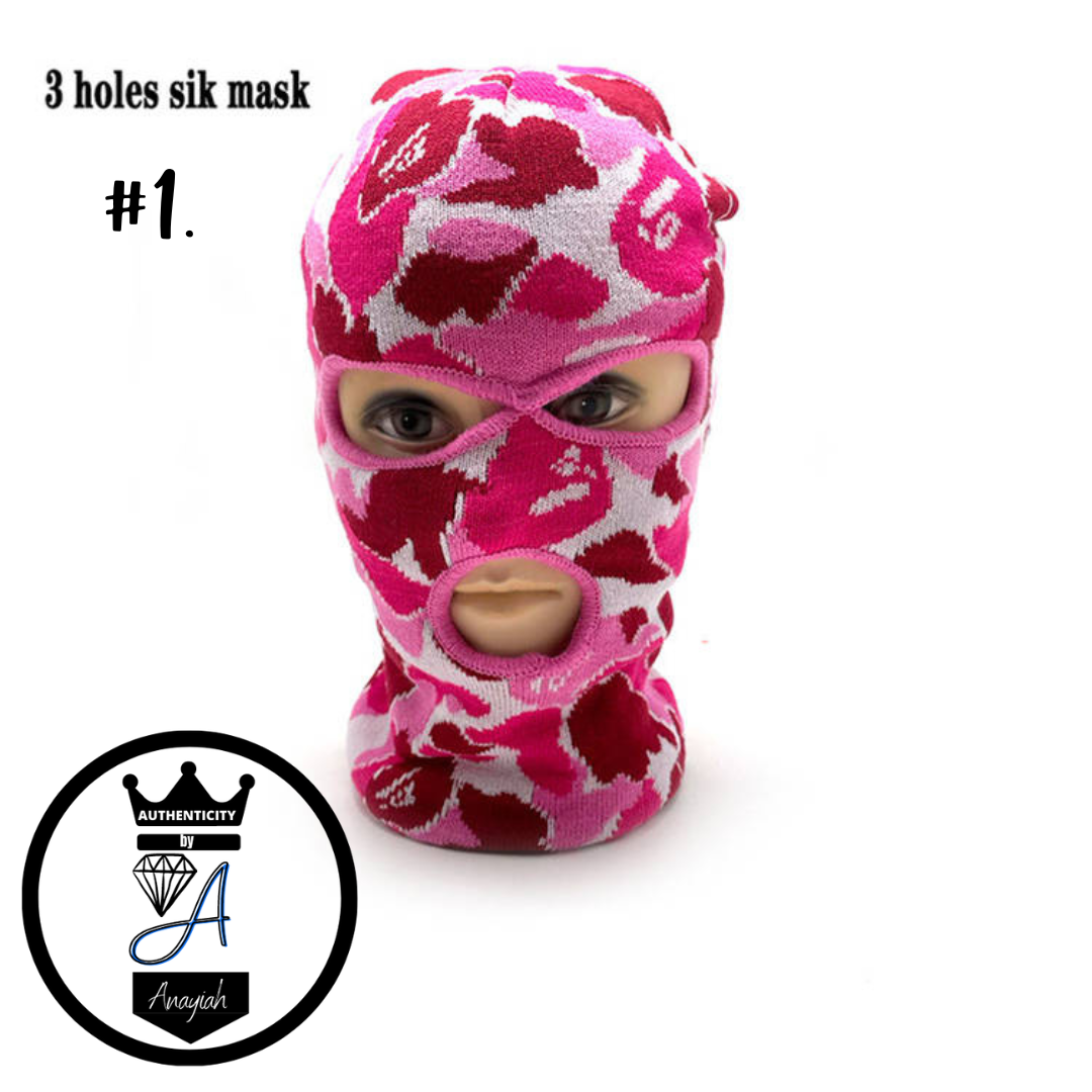 NEW! Designer Inspired Ski Mask