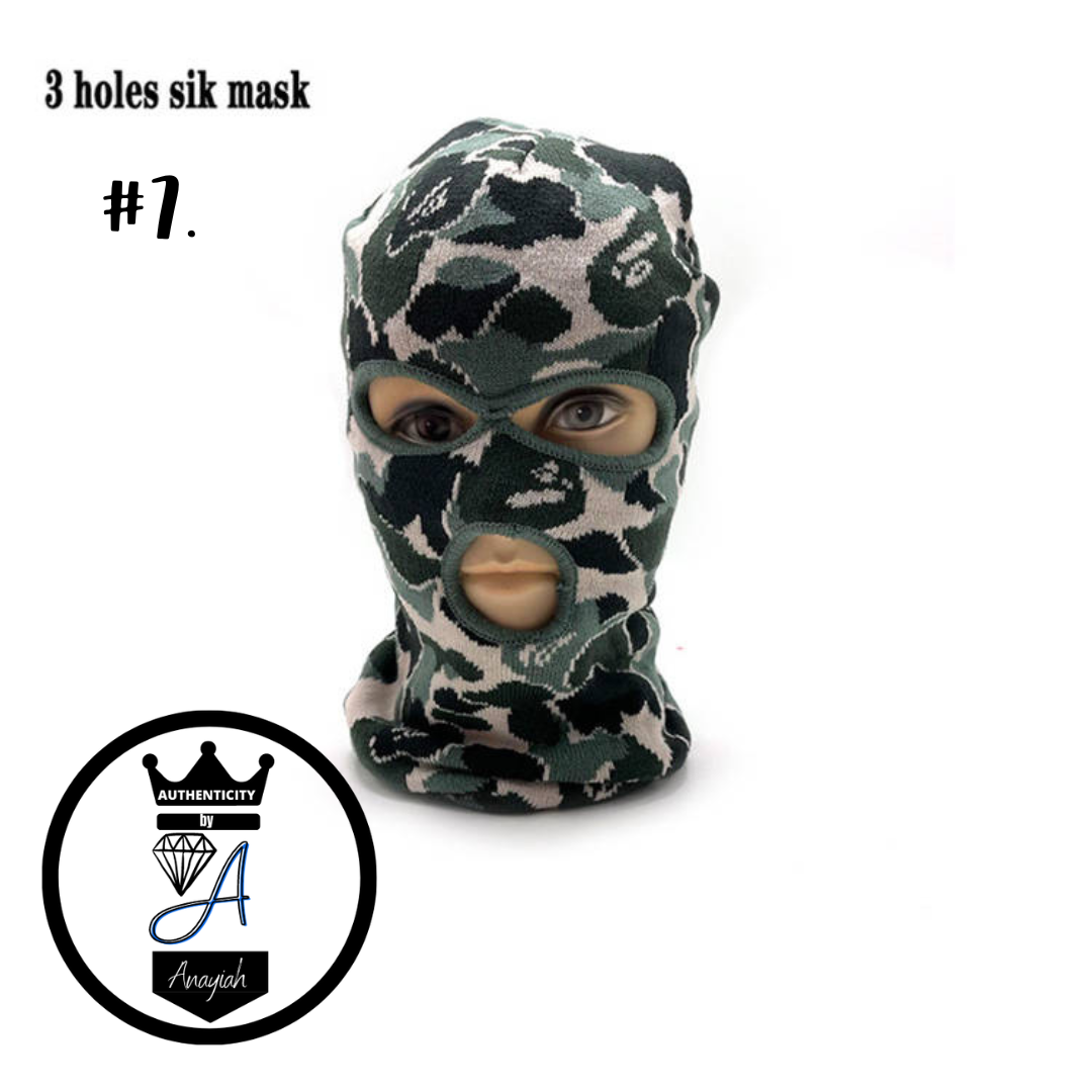 NEW! Designer Inspired Ski Mask