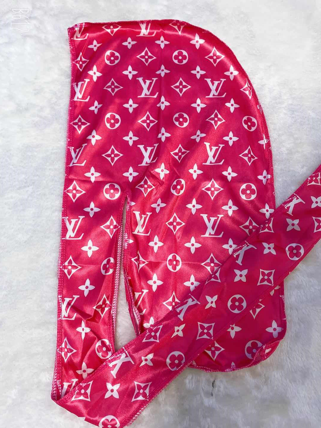 Pink Designer Inspired Durag