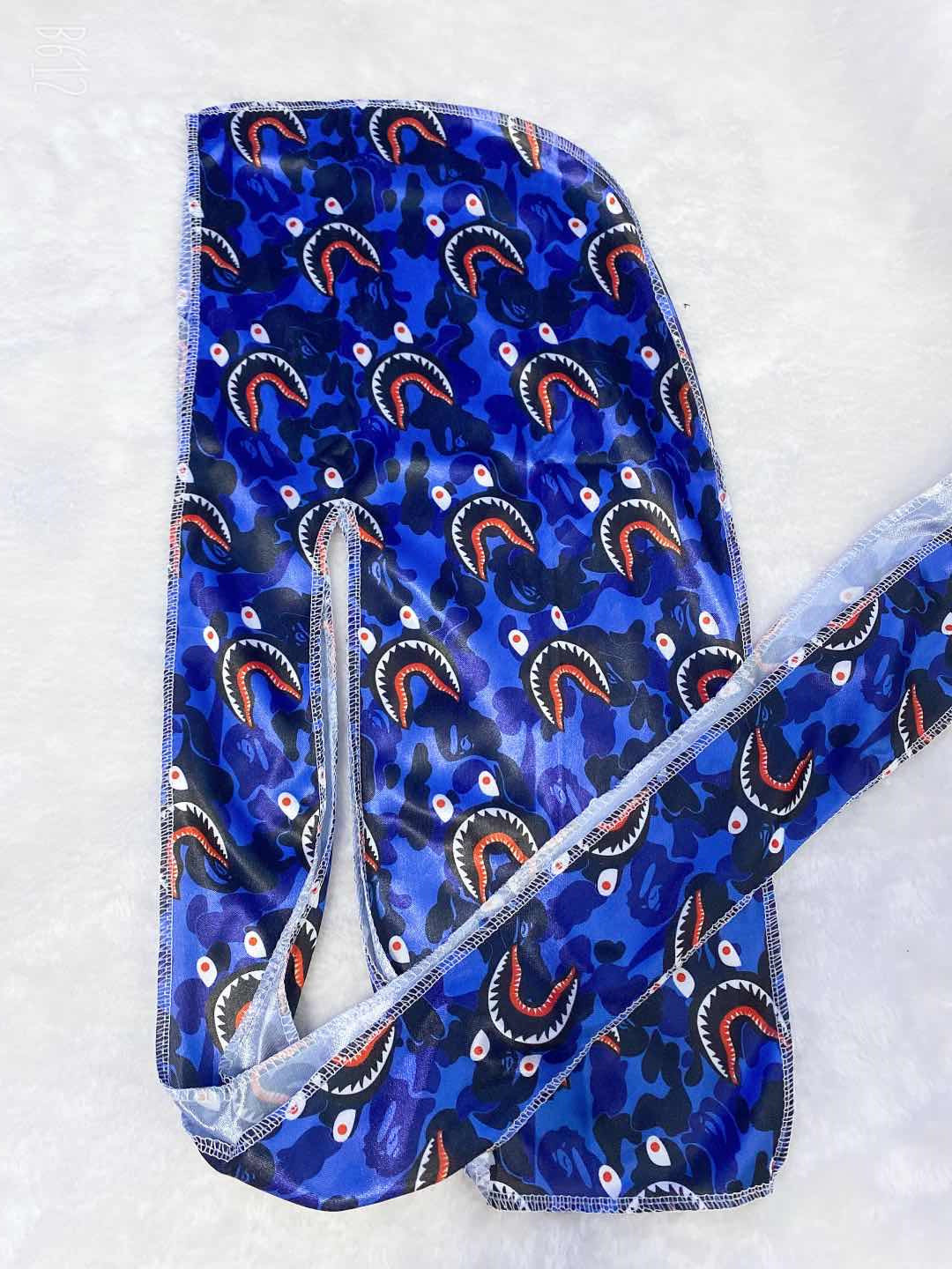 Blue Designer Inspired Durag