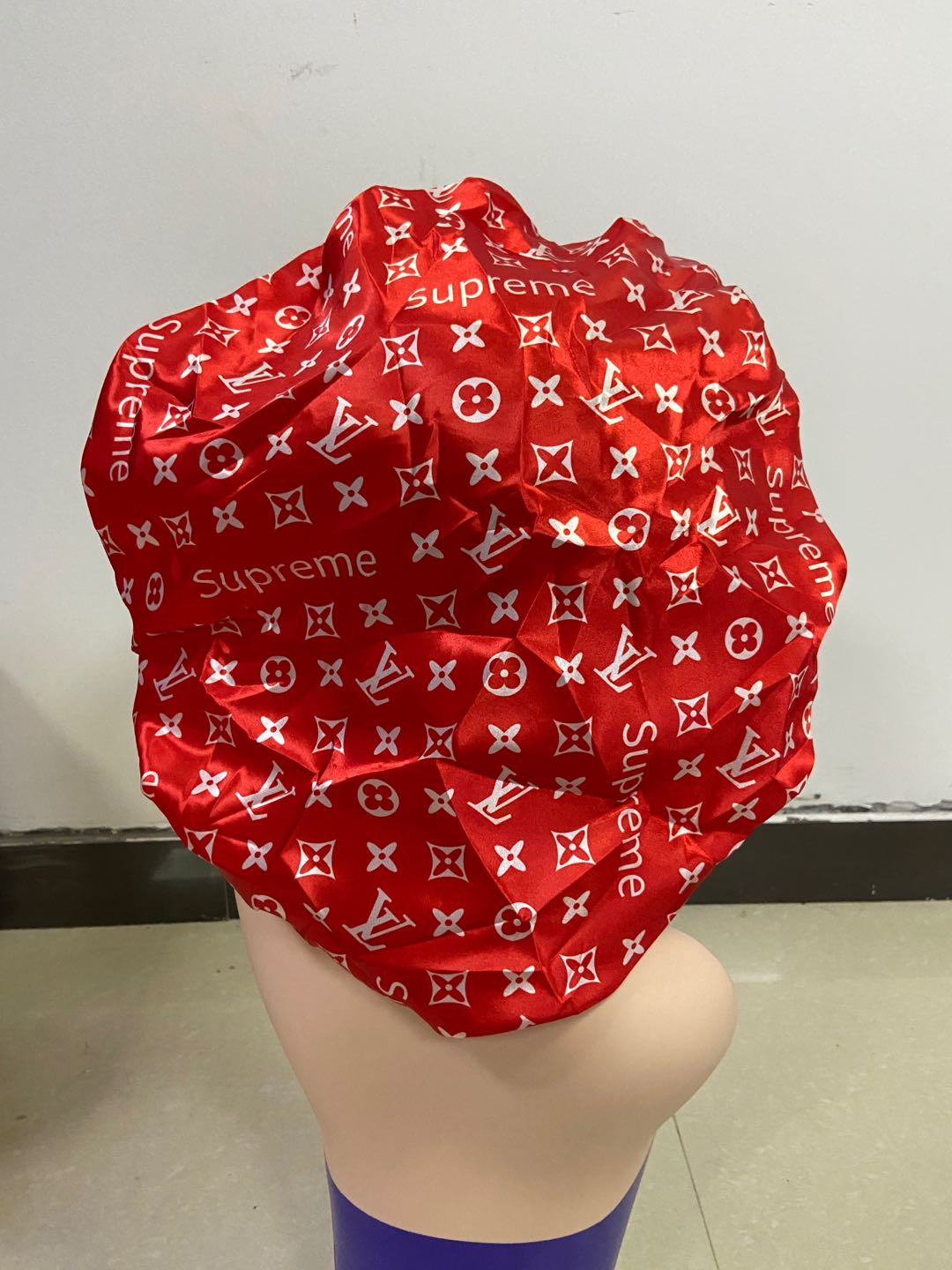 Red Designer Inspired Bonnet