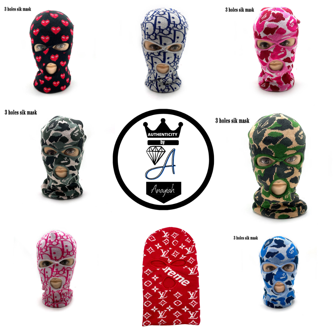 NEW! Designer Inspired Ski Mask