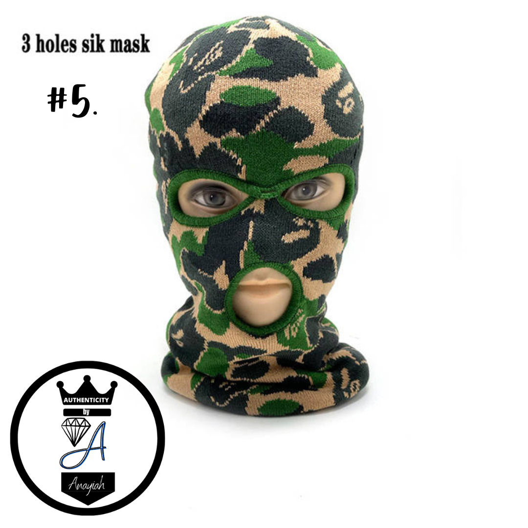 Designer Ski Face Masks