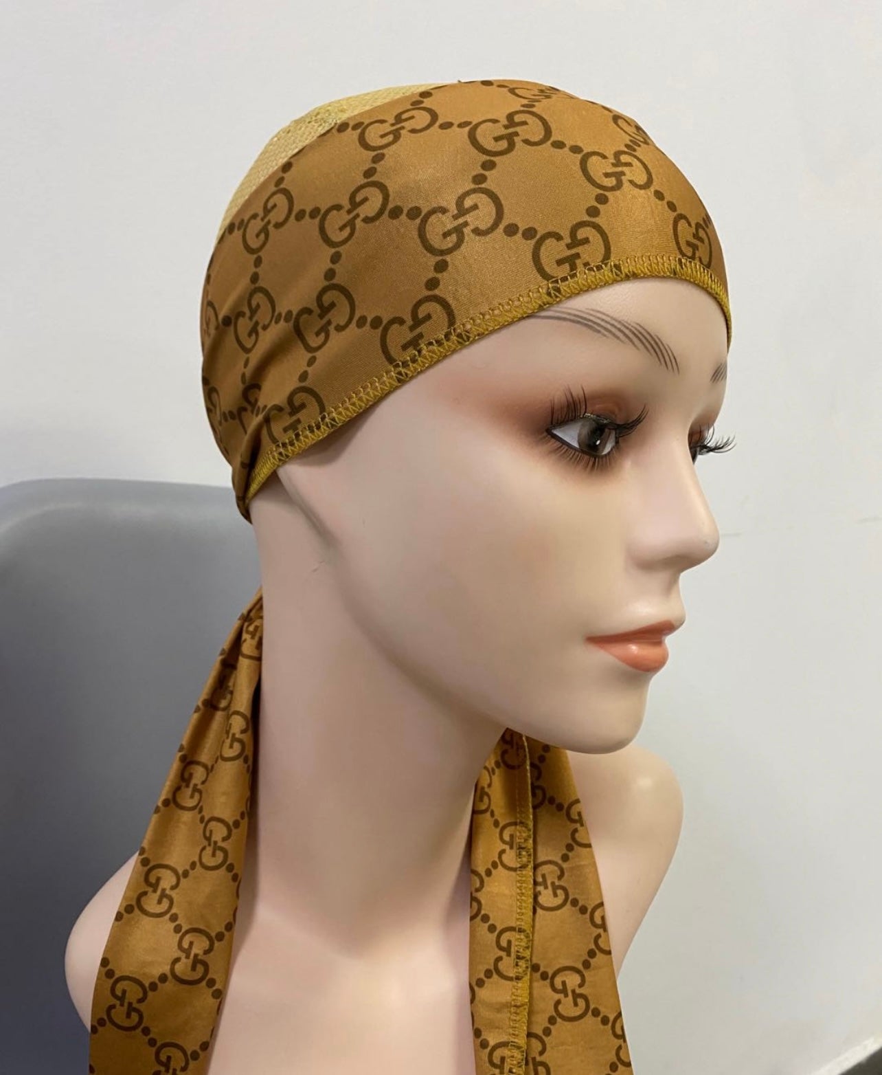 Brown GG Headscarf