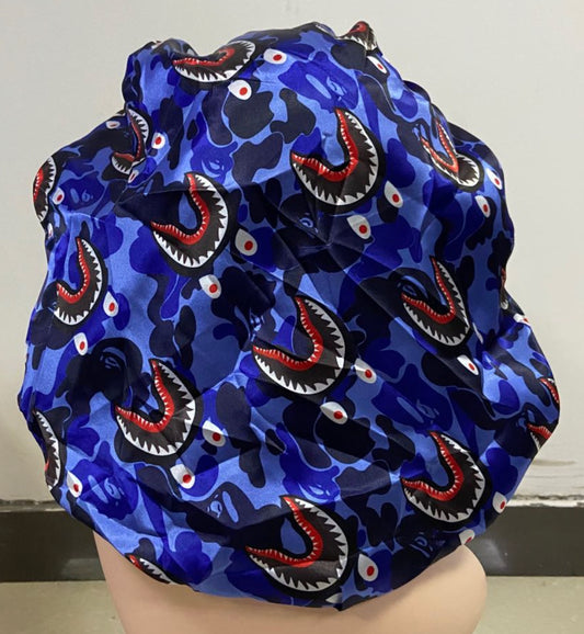 Blue Designer Inspired Bonnet