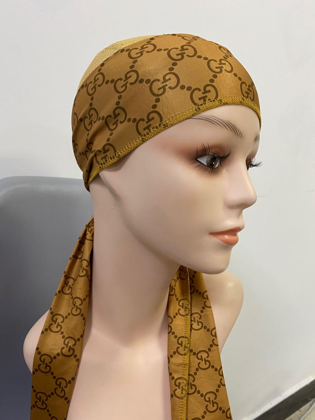 Brown GG Headscarf