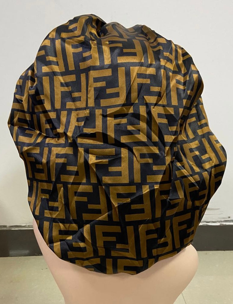 Brown Designer Bonnet