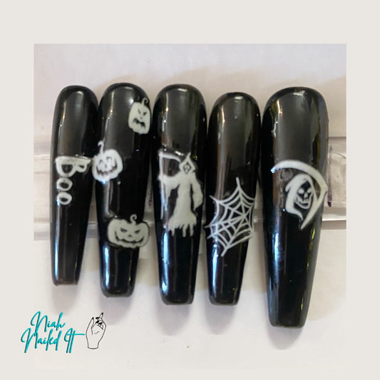 "Halloween Tingz" - Press On Nails