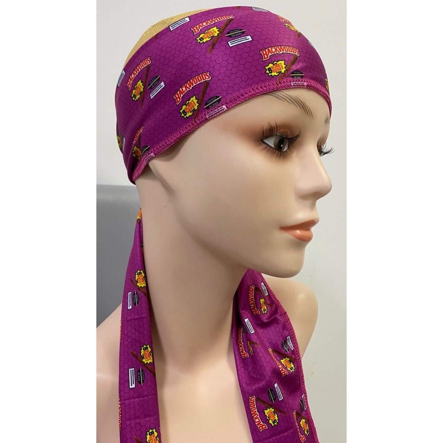 Purple Headscarf